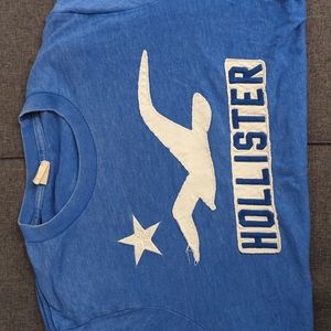 Hollister Blue Logo Tee
